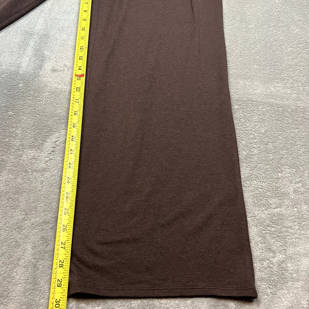 Vuori Halo Essential Wide Leg Pants Womens XL Brown Athleisure Soft - Picture 7 of 9